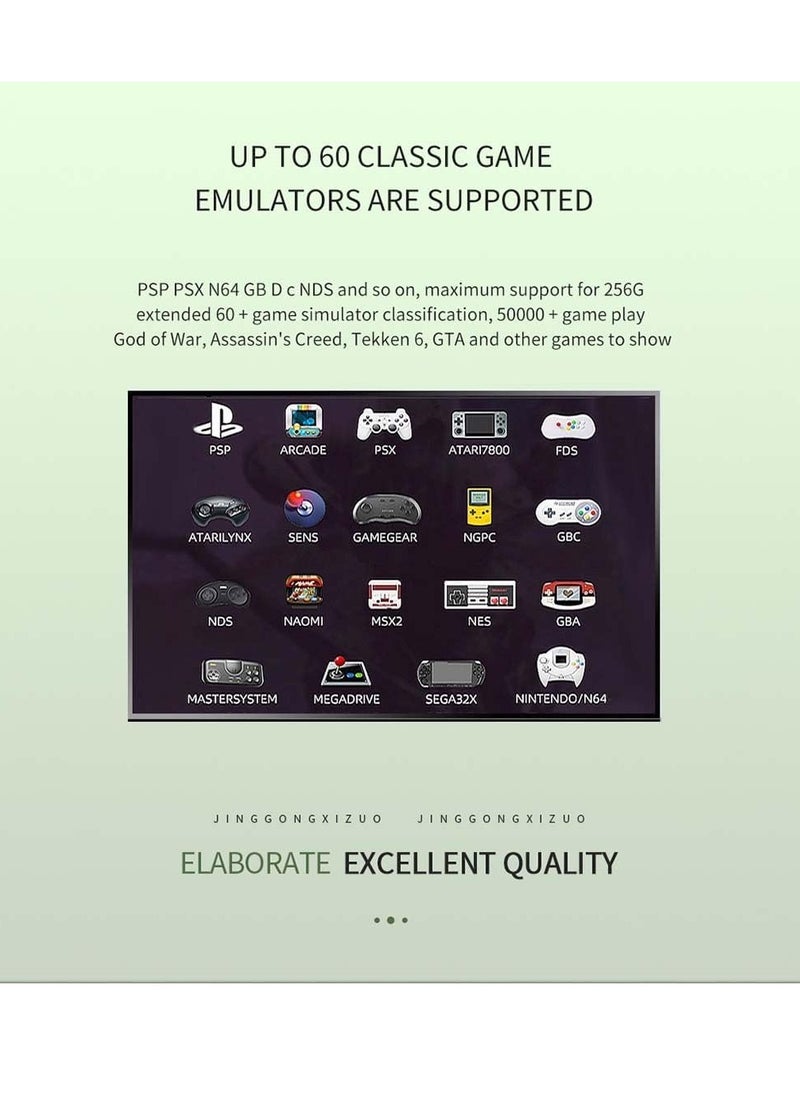 Generic - G11pro HD Retro Acrade Video Game Box, Game Stick Plug and Play TV Video Game Console Emulators with 2.4G Wireless Dual Controllers, 64G 3,000 Games - Image 1