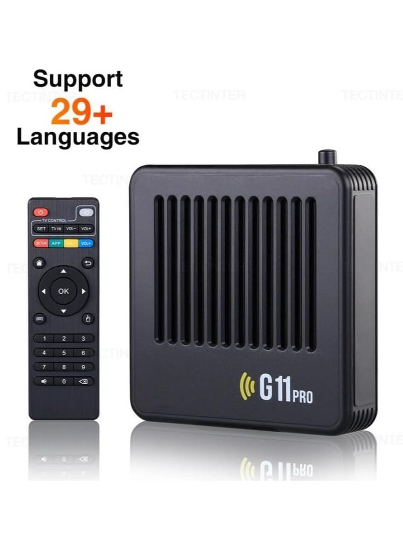 Generic - G11pro HD Retro Acrade Video Game Box, Game Stick Plug and Play TV Video Game Console Emulators with 2.4G Wireless Dual Controllers, 64G 3,000 Games - Image 1