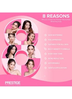Prestige Niacinamide Whitening Soap 75g  - Image 3