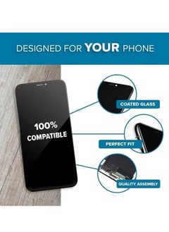 RYN for iPhone 12 / iPhone 12 Pro OLED Screen Replacement [Not LCD] 3D Touch Display Digitizer with Repair Tool Kit  - Image 4