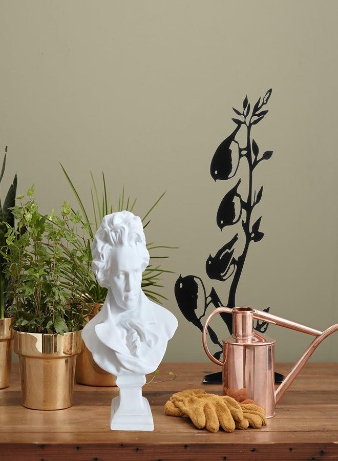 جارنيك تمثال نصفي من قطعة واحدة من جارنيك، ديكور رجولي، تمثال نصفي يوناني، ديكور يوناني، تماثيل يونانية صغيرة، تماثيل لملحنين موسيقيين، تمثال نصفي لبيتهوفن، ديكور فني، رسم، نحت، نحت مشهور، جبس، جبس أبيض - Image 2