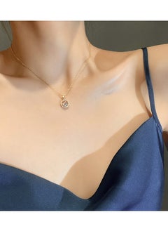 Generic Girls Necklace Ladies Fashion Temperament Clavicle Chain Gold Necklace, Women's Jewelry Accessories Suitable For Gifts For Family Friends And Classmates  - Image 2