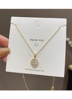 Generic Girls Necklace Ladies Fashion Temperament Clavicle Chain Gold Necklace, Women's Jewelry Accessories Suitable For Gifts For Family Friends And Classmates  - Image 4
