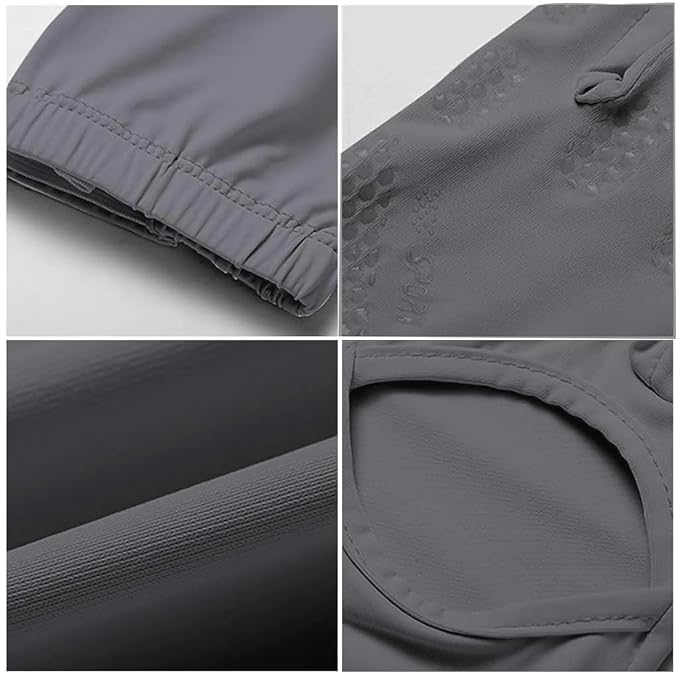 ZURATO Hand Gloves for UV Sun Protection, Full Arm Sleeves for Women Bike Riding, Cooling Summer Gloves Arm Full Finger Sleeves for Driving, Golfing, Sports (Dark Grey, Full Arm Sleeves) - Image 4
