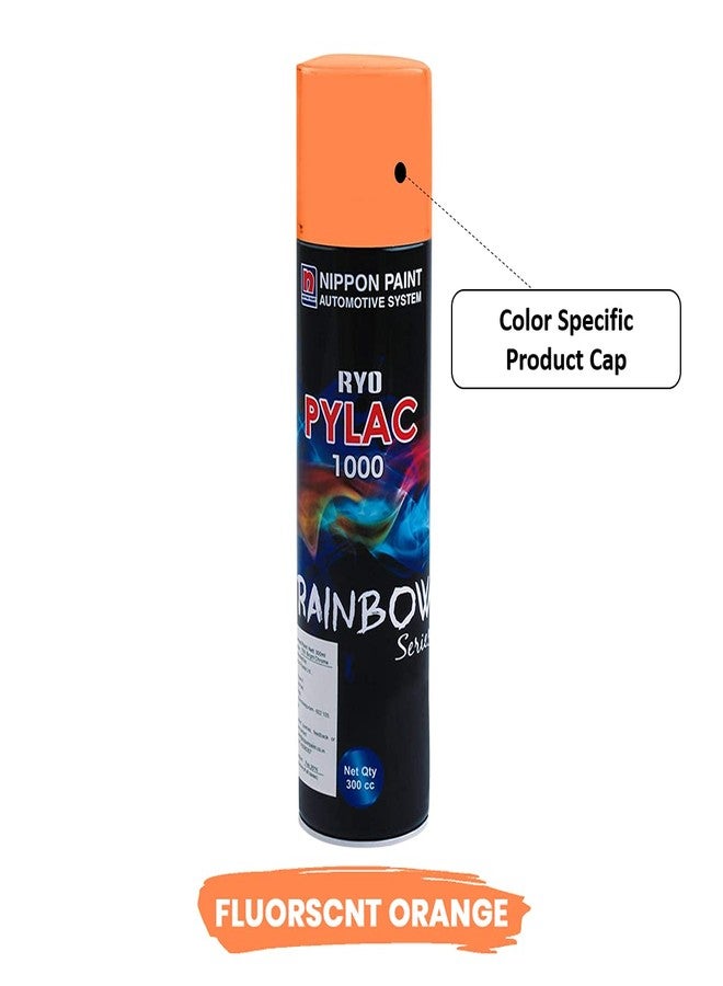Nippon Paint ريو بيلاك 1000 آر إس برتقالي فلورسنت 300 مل - Image 2