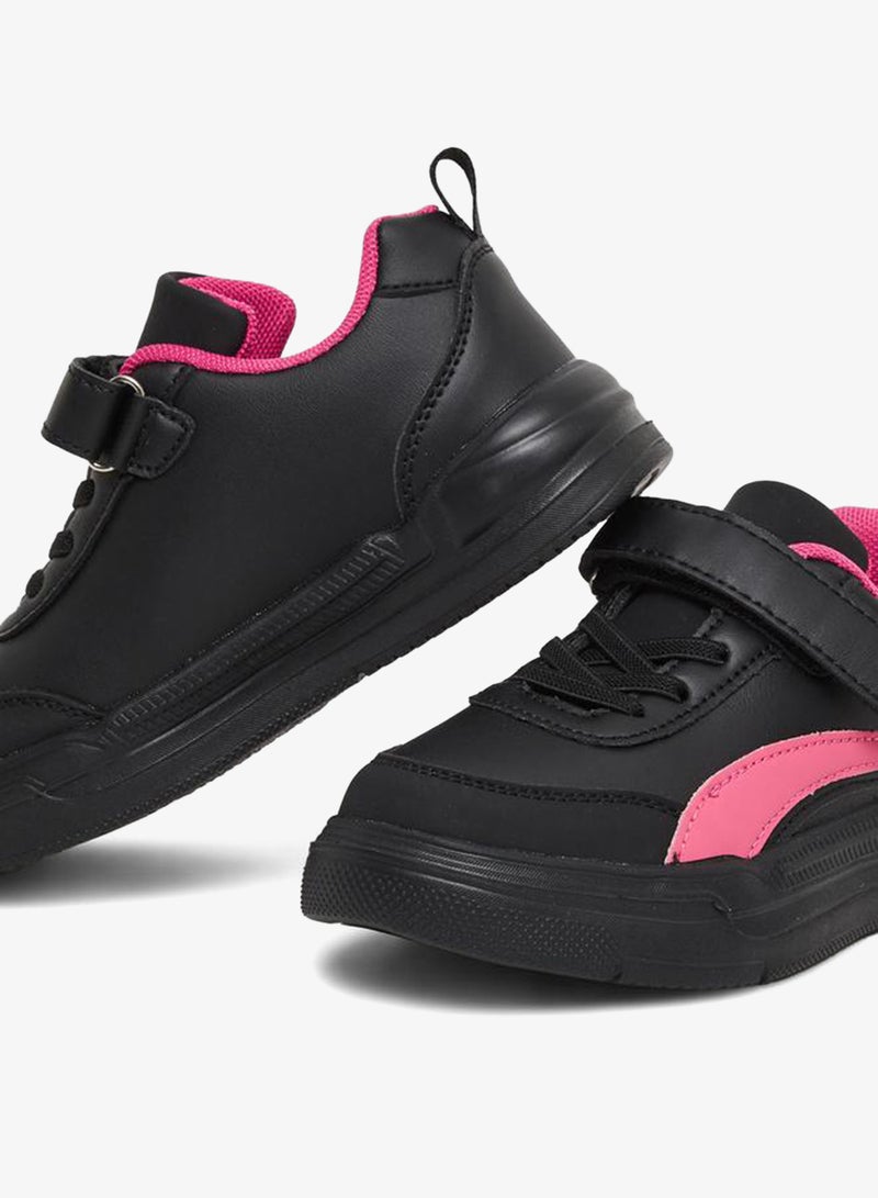 ستايلي اكتيف سنيكرز ستايلي جيرلز بأسود ولوحة متباينة - Image 3