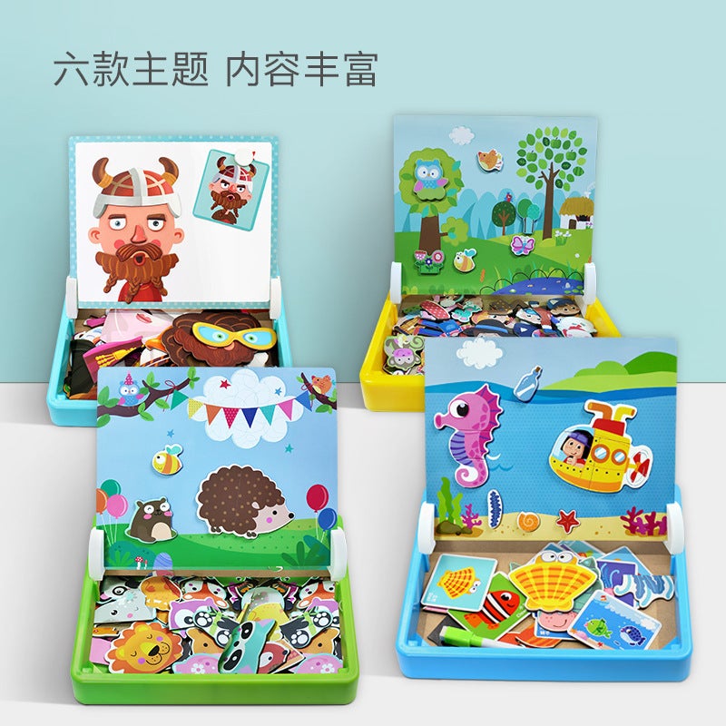 Explosions Magnetic Puzzle Infant Children'S Intelligence Brain Multi-Functional Baby Girls Boys Early Education Toys - Image 5