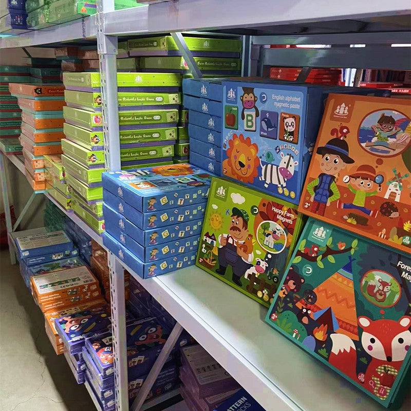 Explosions Magnetic Puzzle Infant Children'S Intelligence Brain Multi-Functional Baby Girls Boys Early Education Toys - Image 3