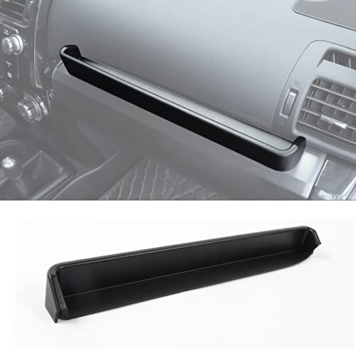 Hoolcar Copilot Armrest Storage Box Passenger Grab Tray Organizer for 2014-2020 Toyota 4Runner, Interior Storage Expansion Accessories, Black - Image 1