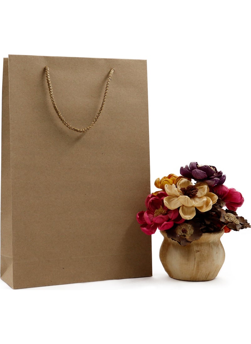 Repro Design Kraft Premium Cardboard Bag 2 Pieces 25 x 38 x 8 cm  - Image 1