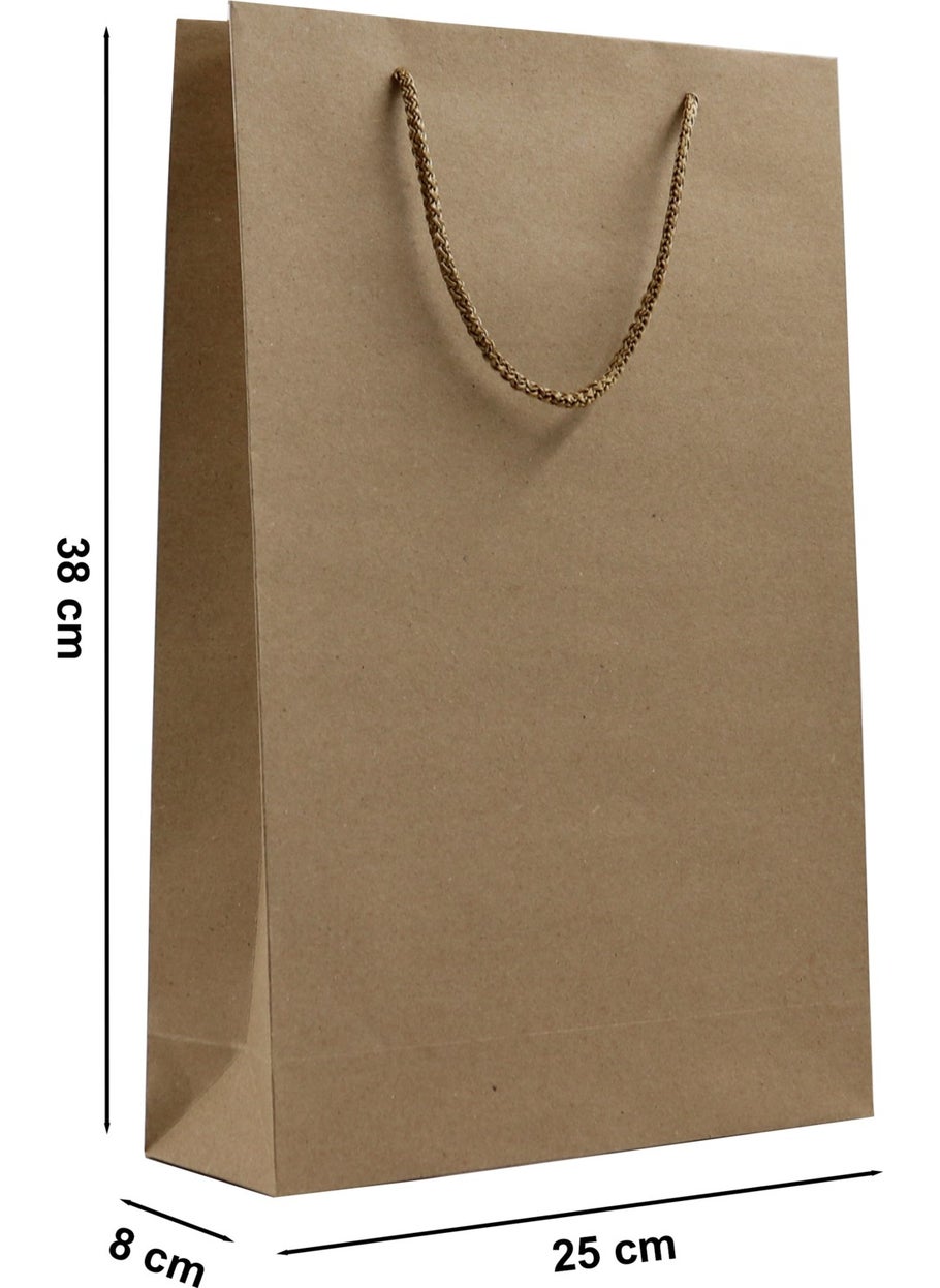 Repro Design Kraft Premium Cardboard Bag 2 Pieces 25 x 38 x 8 cm  - Image 3