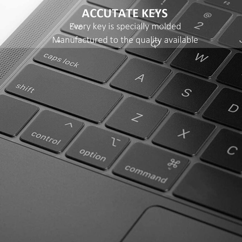 ProElife Ultra Thin Keyboard Cover Skin for Newest 2021 MacBook Pro 14'' 16.2'' with M1 Pro / M1 Max Chip and Touch ID Accessories Soft-Touch TPU Keyboard Protector, U.S Layout (Transparent Clear) - Image 5