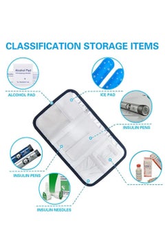 DMG TECH Insulin Cooler Bag Insulin Cooler Travel Case with 2 Ice Packs  - Image 4