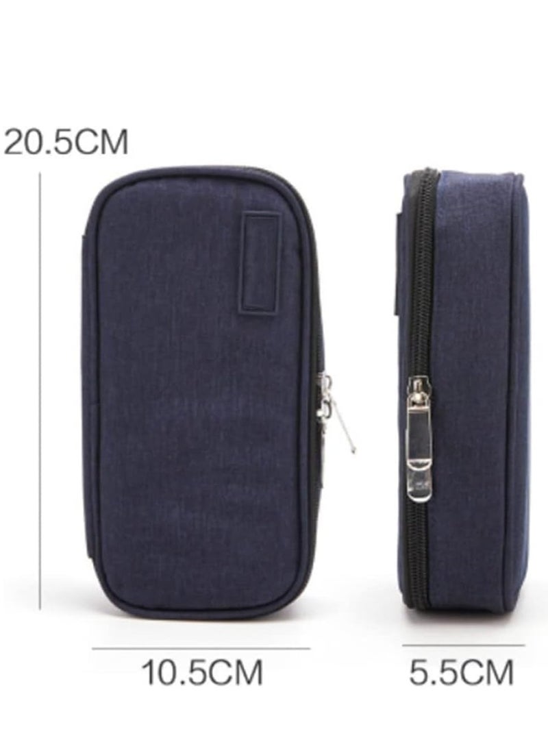 DMG TECH - Insulin Cooler Bag Insulin Cooler Travel Case with 2 Ice Packs - Image 1
