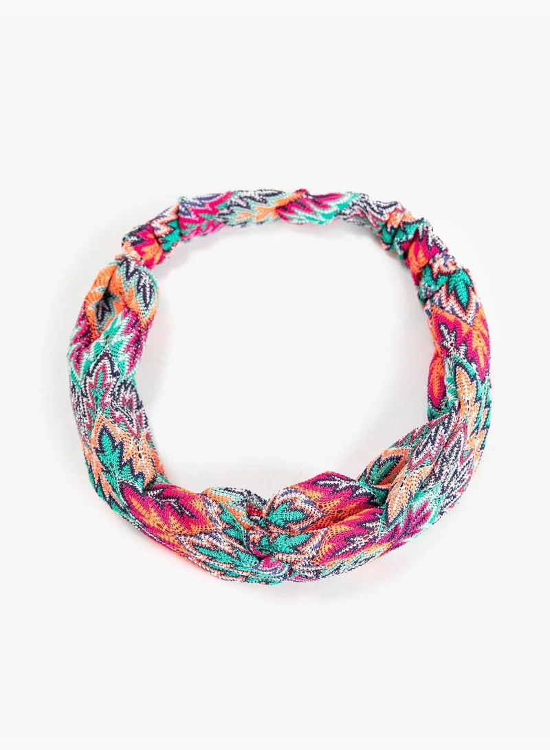 كوتون Patterned Buckle