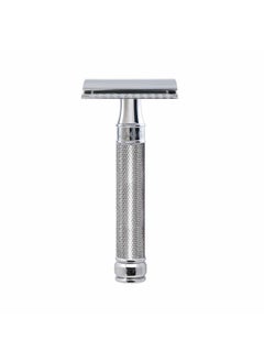 Edwin Jagger DE89KN Safety Razor with Knurled Effect Handle 