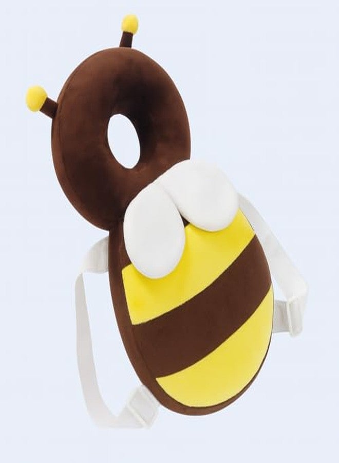 PRISCILLA Baby Toddlers Kids Child Head Back Safety Protector Pad Cushion Pillow with Straps (Brown) - Image 3