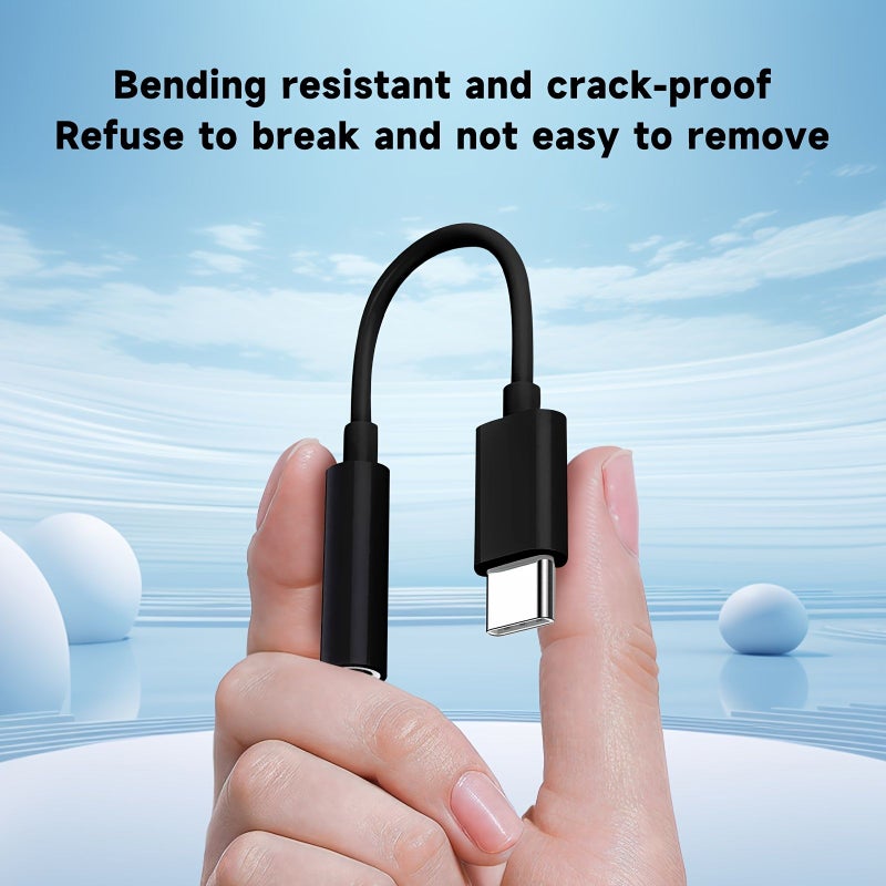 4 Pieces USB Type C To 3.5mm Female Headphone Jack Audio Adapter - Image 1
