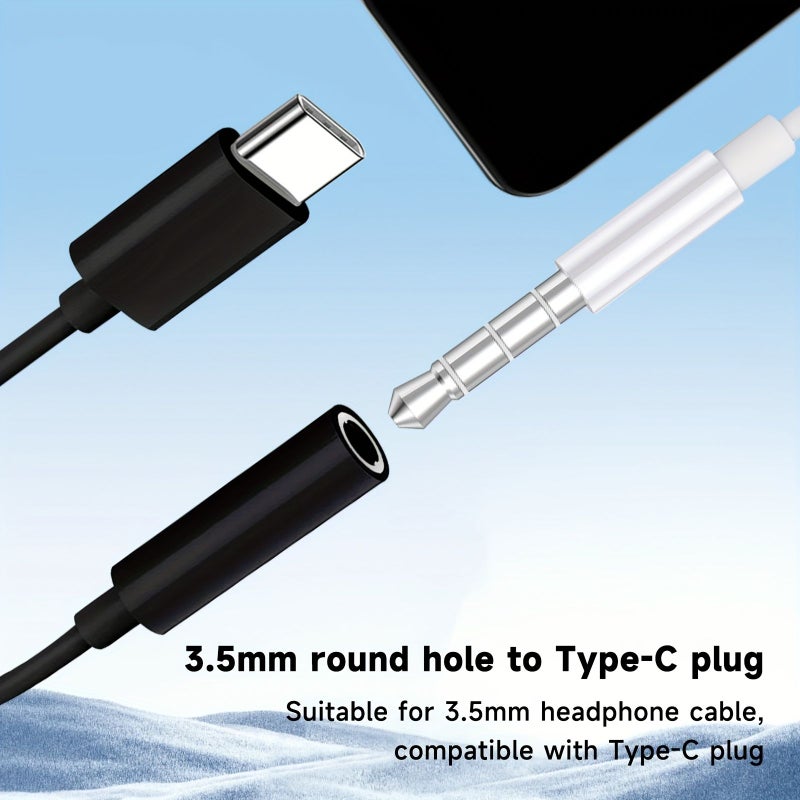 4 Pieces USB Type C To 3.5mm Female Headphone Jack Audio Adapter - Image 2