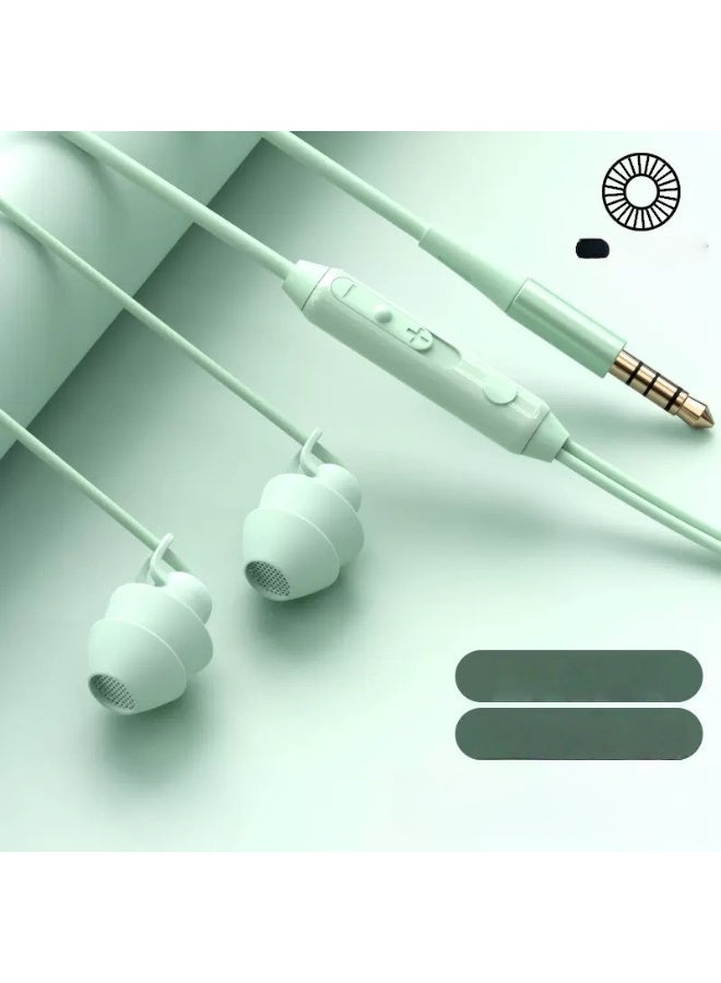 EBMINI New In Ear Sleep Soft Silicone Wired Earphones