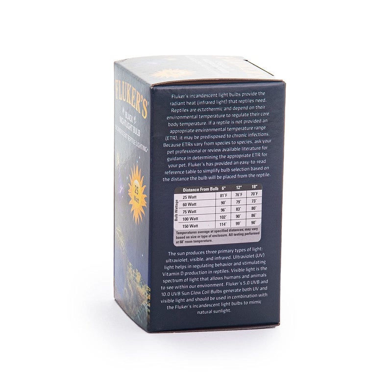 Fluker's Incandescent Black Nightlight Bulbs for Reptiles, 25 Watt - Image 3
