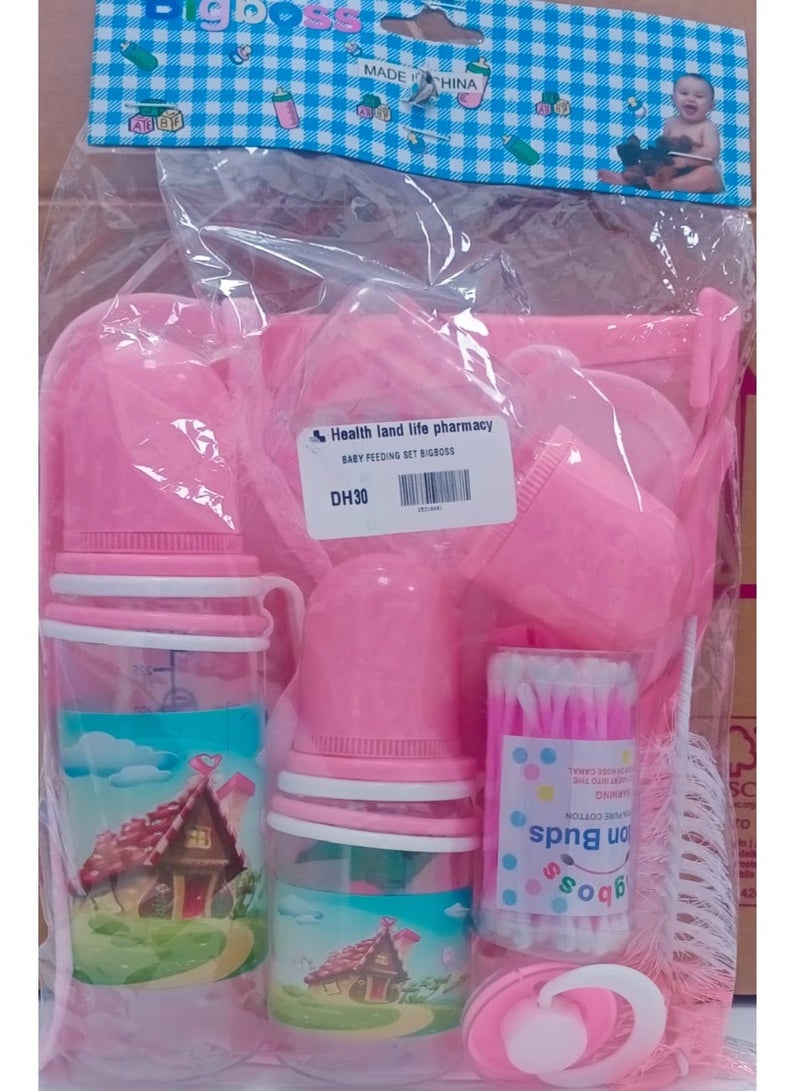 Big Boss Baby Gift Set Pack Milk Baby Feeding Bottles Set
