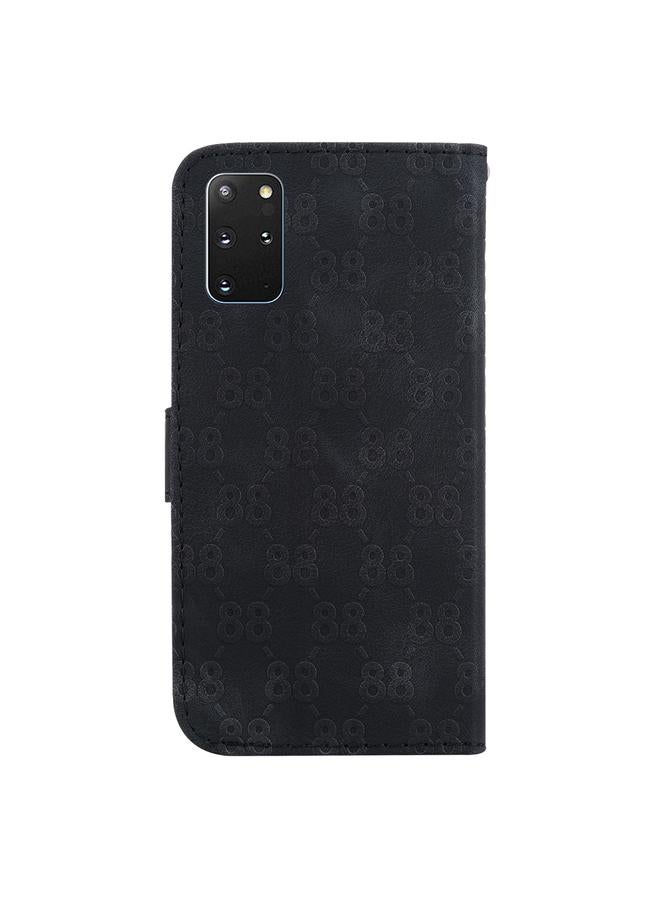 S-TOP Case For Samsung Galaxy S20+ Double 8-shaped Embossed Leather Phone Case - Image 3