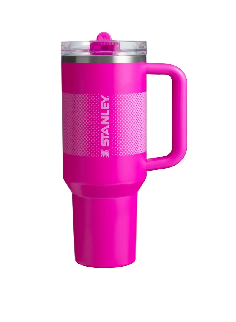 Stanley Quencher, Lightweight And Portable Thermal Coffee Mug, Leak Proof Durable Water Cup, Easy To Clean Stainless Steel Insulated Tumbler For Beverages, (1pc, Pink)