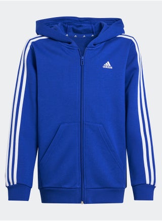 Essentials 3-Stripes Fleece Full-Zip Hoodie - pzsku/Z7E7D9FF429C5B29ABC70Z/45/_/1734269622/00e76448-9054-4d89-9082-9f894720a74b