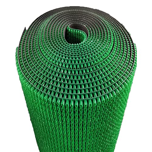 SAI PRASEEDA 24 X 96 Inch 2 X 8 Feet PVC Stick Turf Mat for Home Entrance Floor Mat - Green Color TRFMT53 - Image 2