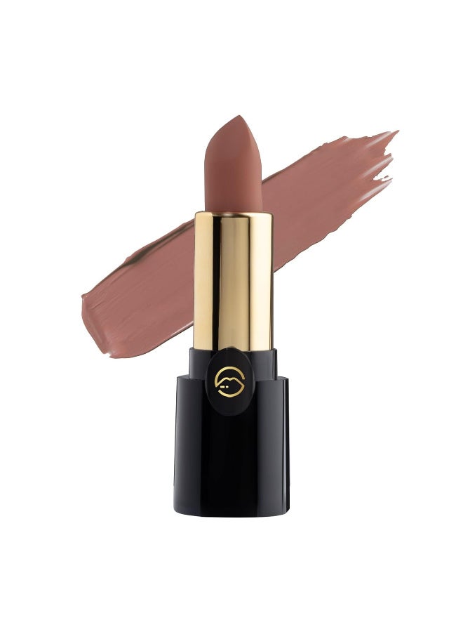 MARS COSMETICS Plush Velvet Creamy Matte Lipstick for women | Smooth Glide | One Swipe Pigmentation | Non-Drying and Creamy Formula |  3.2 gm | (03-Brown Sugar) - Image 1