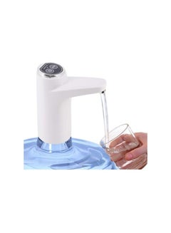 Generic Automatic Touch Water Pump with USB Charging, Smart Electric Water Dispenser, One Touch Operation, Low Noise, Portable Water Pump for 5 Gallon Bottles for Home, Office and Outdoor Use (White)  - Image 5