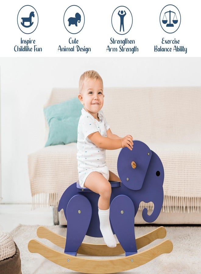 Belleur Rocking Horse for Kids 1-3 Years Old, Premium Wooden Rocking Toy for Toddlers for Indoor & Outdoor Activities, Baby Horse Riding Toy for Birthday & Visit Gifts - Image 3