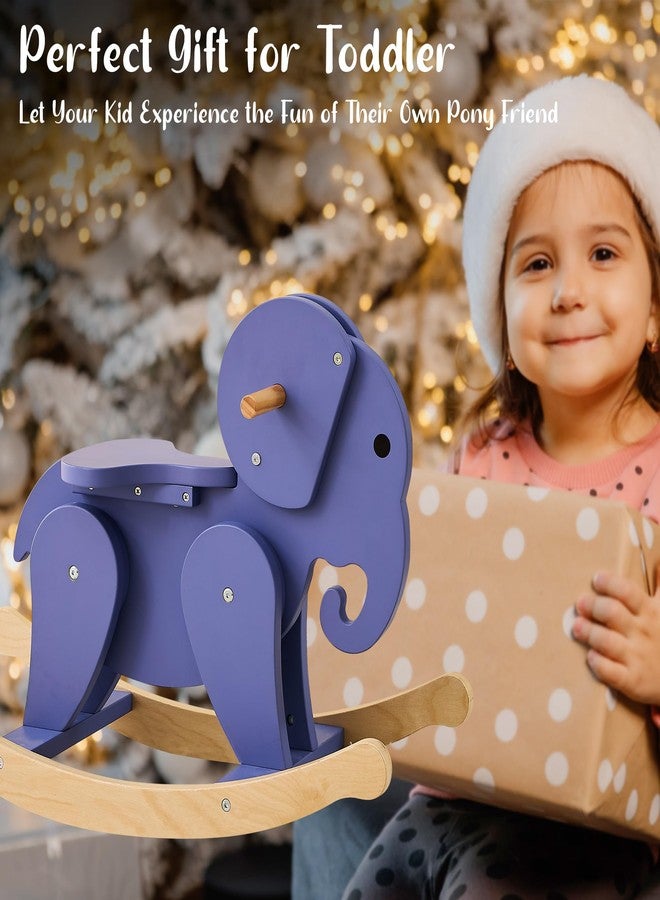 Belleur Rocking Horse for Kids 1-3 Years Old, Premium Wooden Rocking Toy for Toddlers for Indoor & Outdoor Activities, Baby Horse Riding Toy for Birthday & Visit Gifts - Image 4