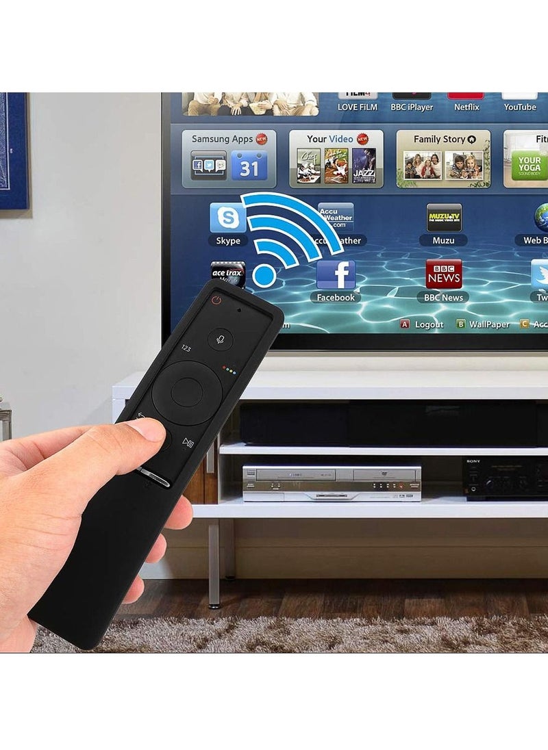 Generic Remote Controller Case for Samsung TV Control Protector Silicone Protective Cover Holder for New Smart 4K Ultra HDTV of BN59  - Image 4