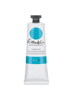 GAMBLIN Artist Oil 37Ml Cobalt Teal 