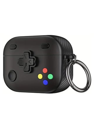 New Collection Compatible with AirPods 4th Generation Case Cover, Soft Skin Silicone Protective Special Design Game Console Design Case Cover with Keychain for AirPods 4 2025 Charging (Game Black) - pzsku/Z7E7E3FDE12711CE1E8F4Z/45/1751286034/ae730d98-e6af-449a-afe5-302ca1480f71