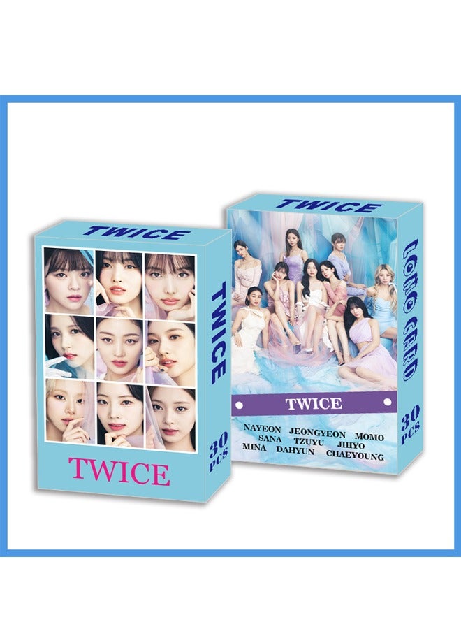 NIBEMINENT 30 Pcs TWICE Album Photo Cards - Image 2