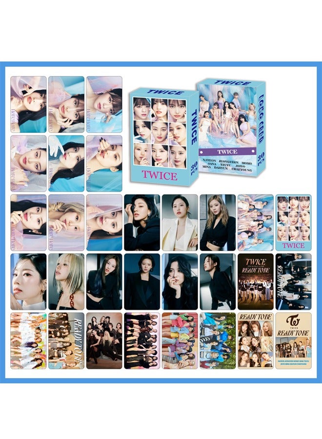 NIBEMINENT 30 Pcs TWICE Album Photo Cards - Image 1