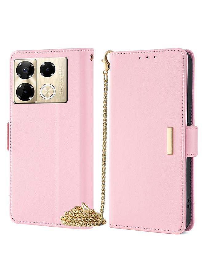 اس-توب جراب هاتف Infinix Note 40 Pro 4G Crossbody Chain Leather - Image 1