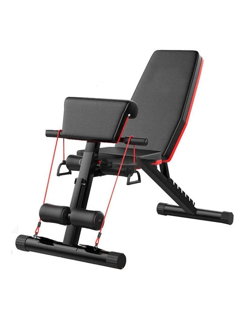 إيه جي دي مقعد لتمارين الجسم بالكامل، قابل للتعديل والإمالة، متعدد الاستخدامات، مناسب للاستخدام المنزلي والصالات الرياضية - Image 2
