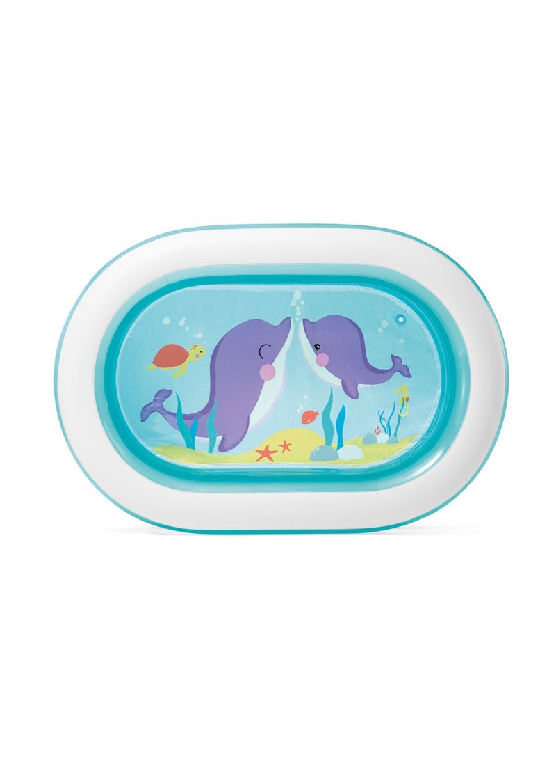 INTEX My Sea Friends Inflatable Kiddie Pool 163x107x63cm - Image 4