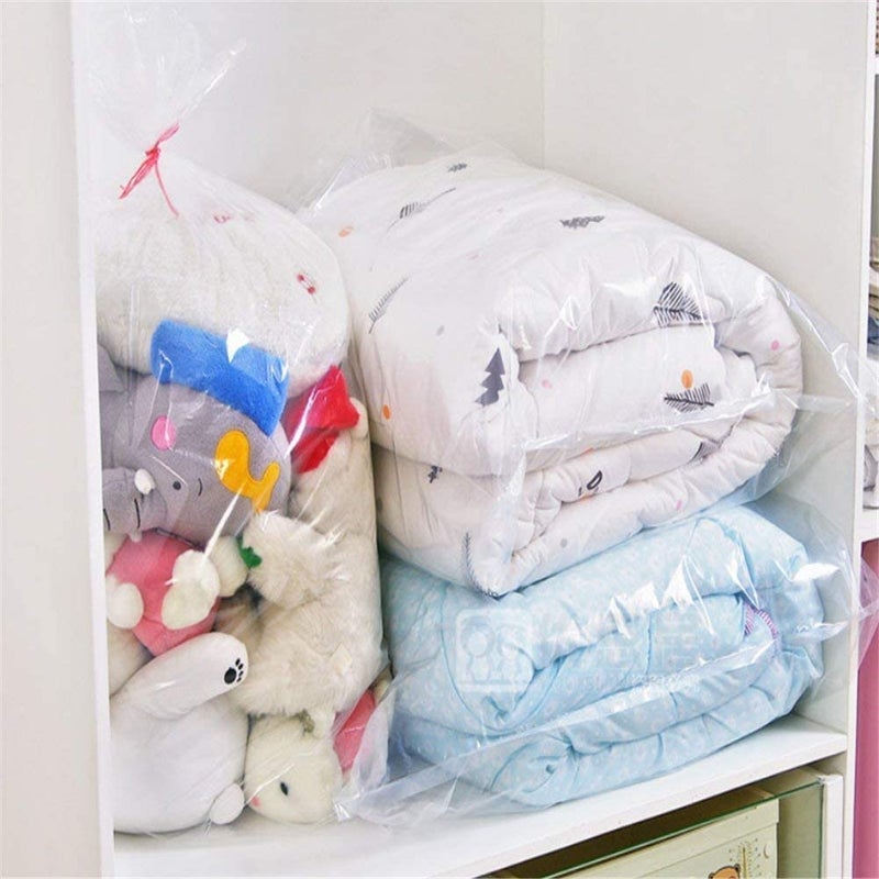 Amit Marketing Amit Marketing Jumbo Storage Bags I 40X72 inches LD Bag I Dustproof Moistureproof I Reusable Recyclable Bag for Luggage Suitcase Comforter Chair Kids Bike More 200 Kg Capacity 3 - Image 3