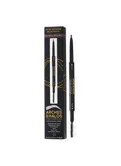Micro Defining Brow Pencil Fuller And More Defined Brows Longlasting Smudge Proof Rich Color Dual Ended Pencil With Brush Vegan And Cruelty Free Neutral Brown 0.03 Oz
