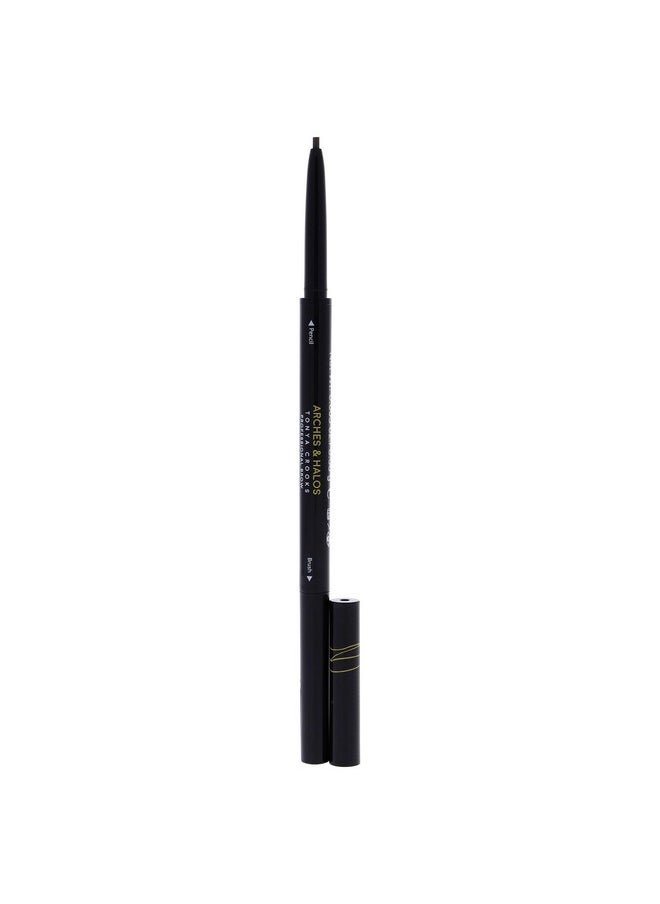 Arches & Halos - Micro Defining Brow Pencil Fuller And More Defined Brows Longlasting Smudge Proof Rich Color Dual Ended Pencil With Brush Vegan And Cruelty Free Neutral Brown 0.03 Oz - Image 1
