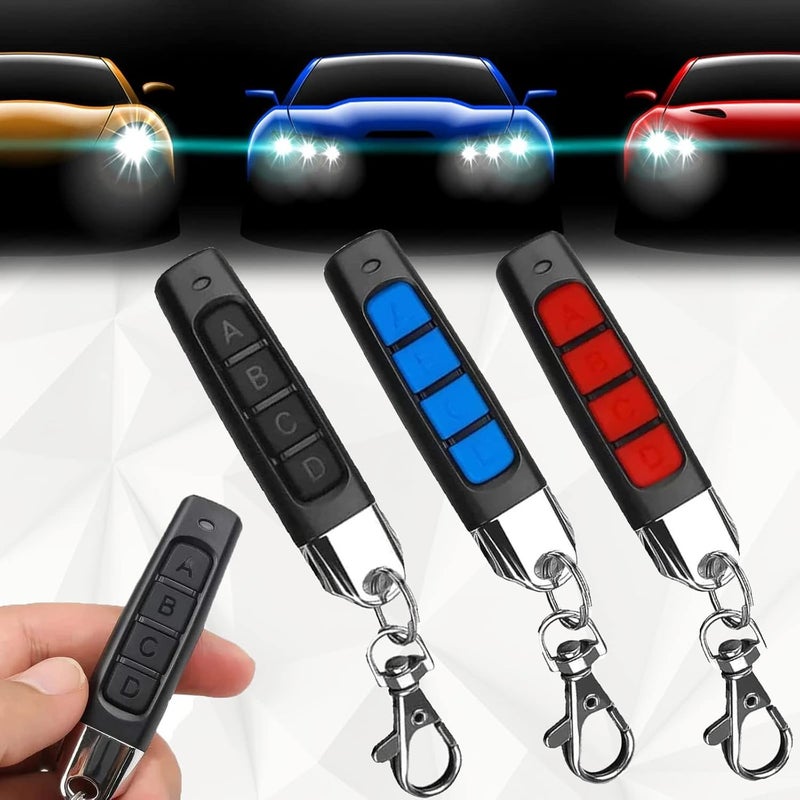 klarako Remote Control Duplicator for Cars, 4-in-1 Remote Control Duplicator, Remote Control Duplicator, Remote Control Duplicator Garage, Garage Door Remote, 4 in 1 Remote Control Duplicator (3PCS-E) - Image 1