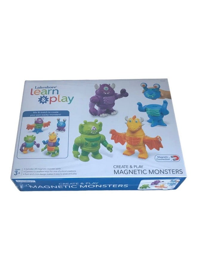 Lakeshore Lakeshore Create and Play Magnetic Monsters  - Image 1