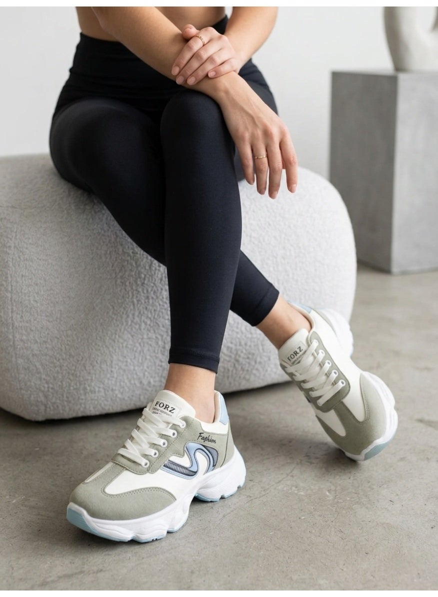 stylish sneaker with a modern, eye-catching design L-10