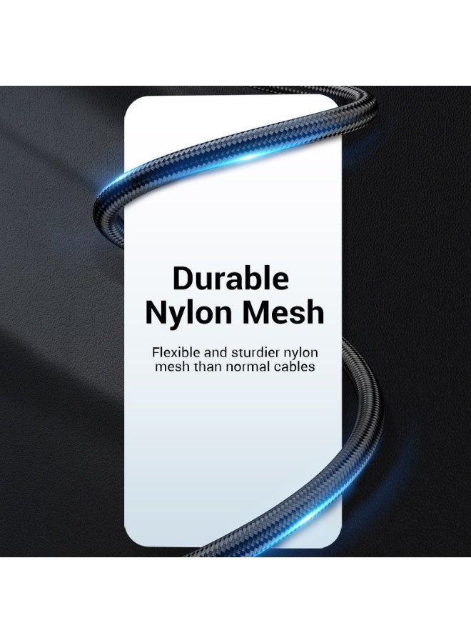 VENTION USB-C to USB 2.0-A Cable   Gray Aluminum Alloy Type Model # CODHF - Image 3