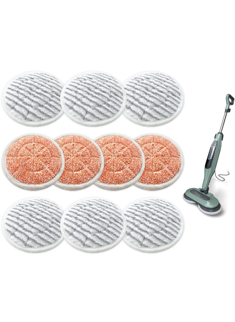 Y&D - S7000 Pads Replacement Steam Mop Pads, Compatible with Shark S7001 S7000AMZ, S7001TGT S7201 Series & Scrub All-in-One Scrubbing (10-Pack) - Image 1